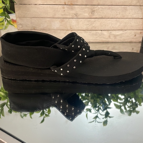 Skechers yoga mat sling backs size 10 in perfect conditions - Picture 5 of 11